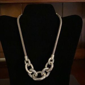 Brighton Silver 16” adjustable necklace
